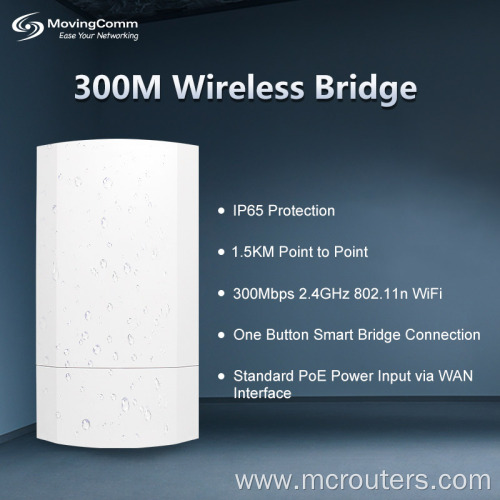 1.5Km Long Range Point To Point Wireless Bridges